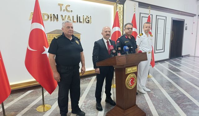 Aydın'ın güvenlik bilançosu açıklandı!
