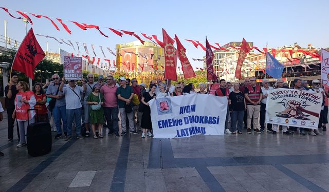 Aydın’da NATO protestosu: “Bu topraklarda istenmiyorsunuz!”