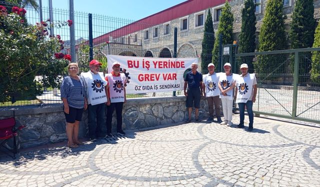 Germencik OSB'de grev sürüyor: Sendikadan Nepalli işçi iddiası!