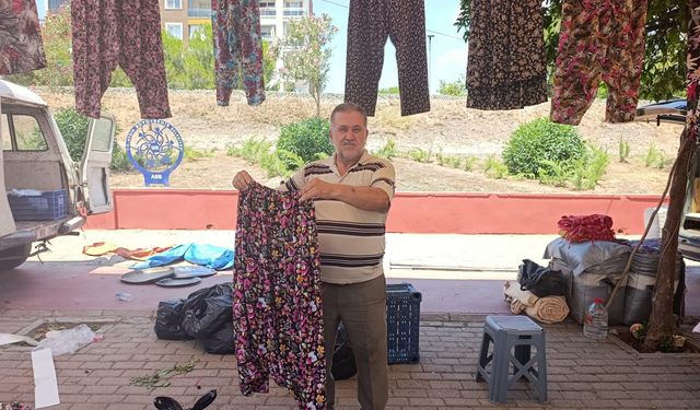 Aydın’da geleneksel şalvarlara ilgi sürüyor