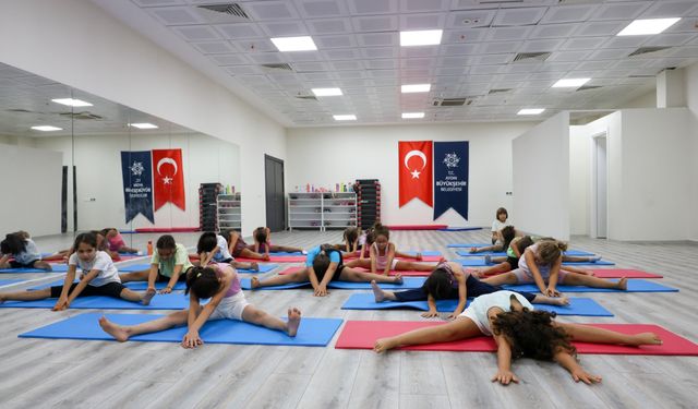 Başkan Çerçioğlu'ndan çocuklara ücretsiz jimnastik eğitimi