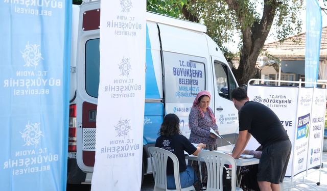 Başkan Çerçioğlu ağız ve diş sağlığı hizmetlerini vatandaşlarla buluşturdu