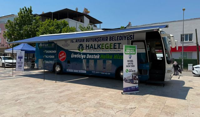 Aydın Büyükşehir Belediyesi Mobil Halk Ege Et Yenipazar'da vatandaşlarla buluştu