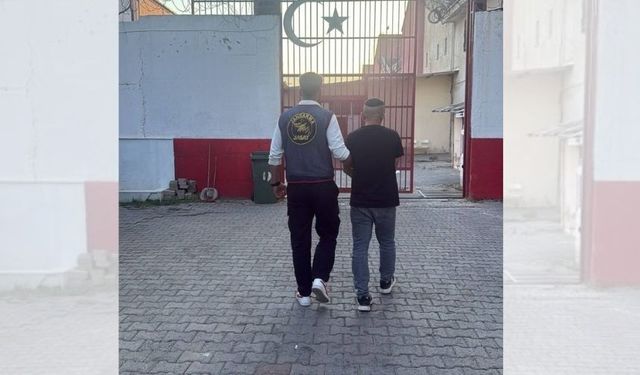 Germencik'te hırsızlık suçundan aranan hükümlü yakalandı