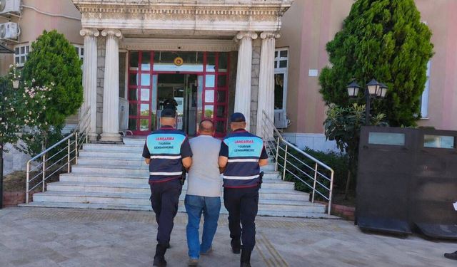 Didim'de aranan hükümlü jandarma operasyonuyla yakalandı