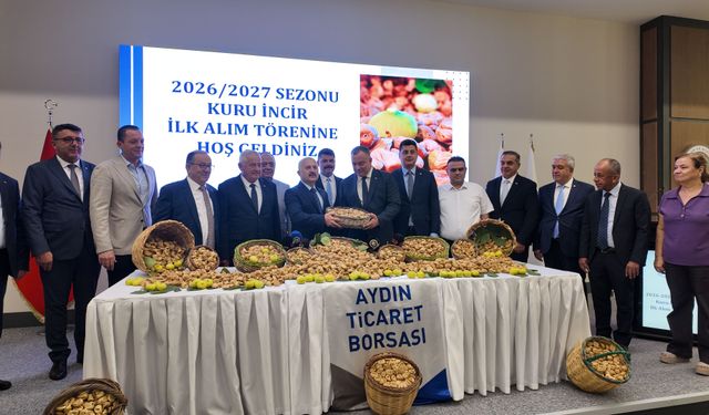 Aydın’da kuru incirin ilk fiyatı 850 lira oldu!