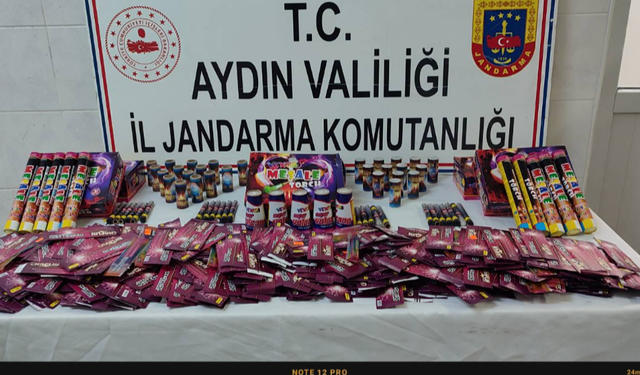Didim'de yasaklı malzemelere jandarma engeli
