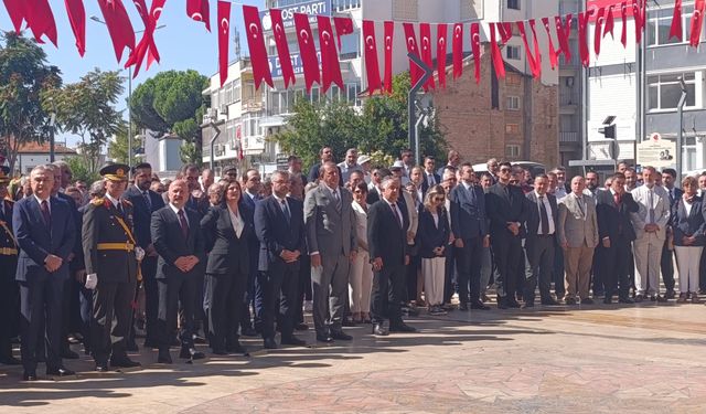 Aydın’da zafer coşkusu törenle yaşatıldı