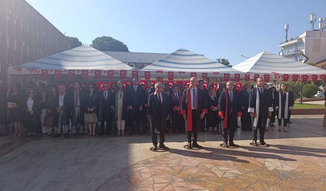 Aydın’da adli yıl açılışı gerçekleştirildi