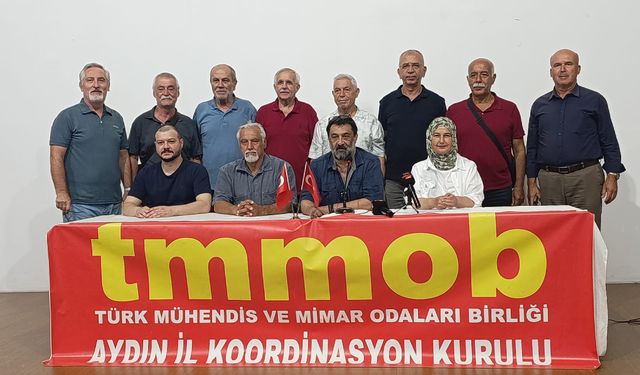TMMOB Aydın’da 19 Eylül mesajı: “Emeğimize ve mesleğimize sahip çıkıyoruz!”