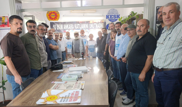 Aydın’da adalet çağrısı: “10 Ekim’i unutmadık, unutturmayacağız!”