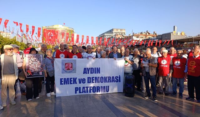 Aydın’da 10 Ekim anması:“Katliamın tüm yönleri aydınlatılmalı!”