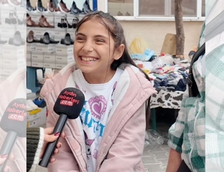 Aydınlı minikten bayram mesajı!