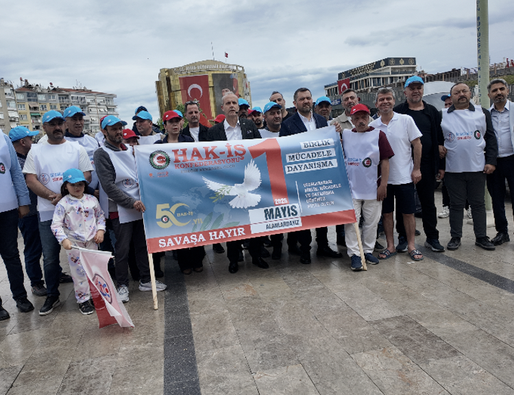 Hak-İş’ten 1 Mayıs’ta dayanışma vurgusu!