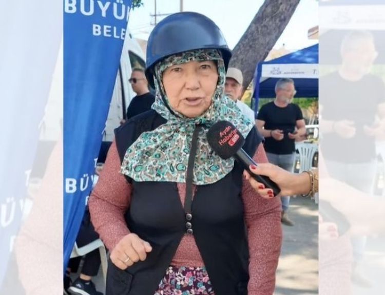 Aydınlı azimli vatandaş 72 yaşında motosiklet kullanmayı öğrendi