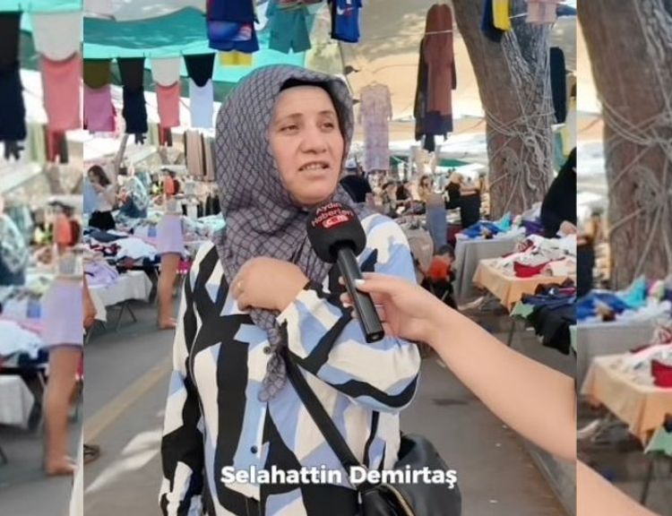 "Oyumu Demirtaş'a vereceğim" diyen vatandaş!