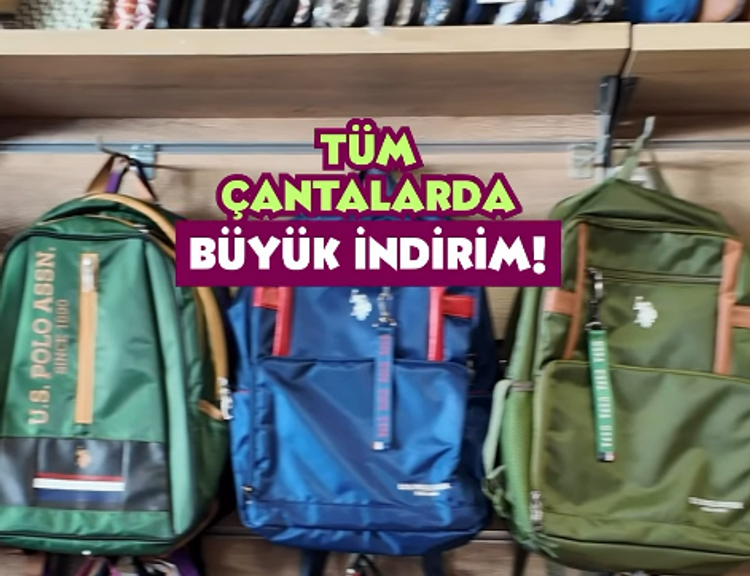 Barış Kırtasiye'de çantalarda indirim!