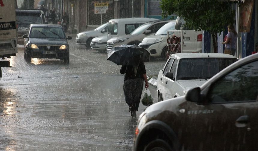 Aydın'da sıcak havalara yağmur molası geliyor