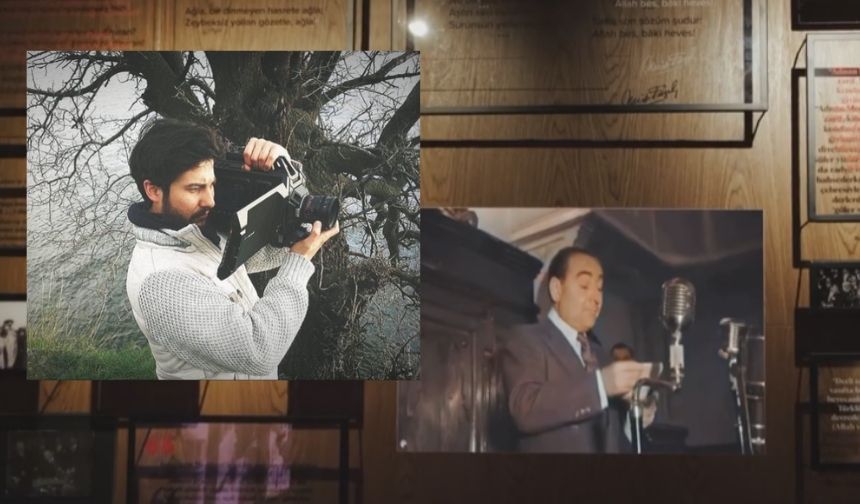 Koçarlılı yönetmen Adnan Menderes'in kendi sesinden veda mektubunu yapay zeka ile seslendirdi
