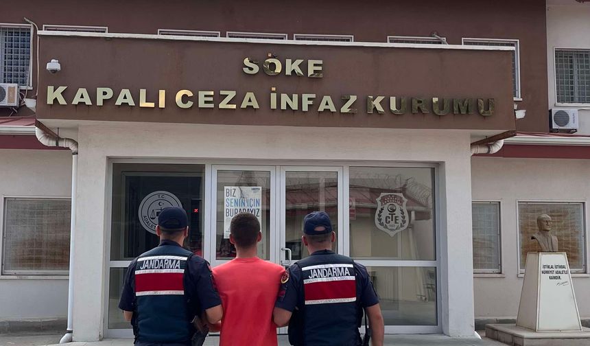 Aydın'da 20 yıl hapsi bulunan şahıs yakalandı