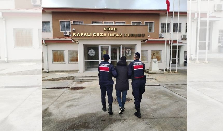 10 kesinleşmiş cezası bulunan bir şahıs yakalandı