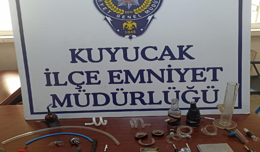 Kuyucak'ta uyuşturucu kullananlara operasyon! 9 kişi tutuklandı