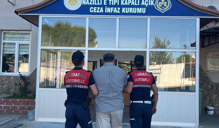 Aydın'da aranan hükümlü araç kullanırken yakalandı