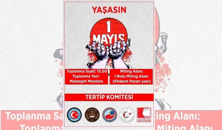 Bu yıl 1 Mayıs Atatürk Kent Meydanı'nda kutlanmayacak!