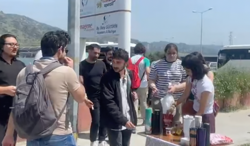 ADÜ öğrencileri boykot kafe açtı!