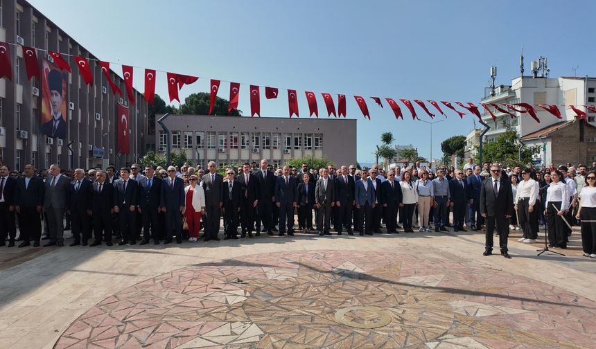 Aydın'da 19 Mayıs törenle kutlandı