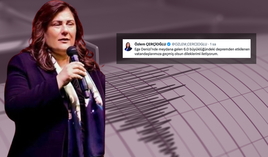 Başkan Çerçioğlu’ndan deprem mesajı
