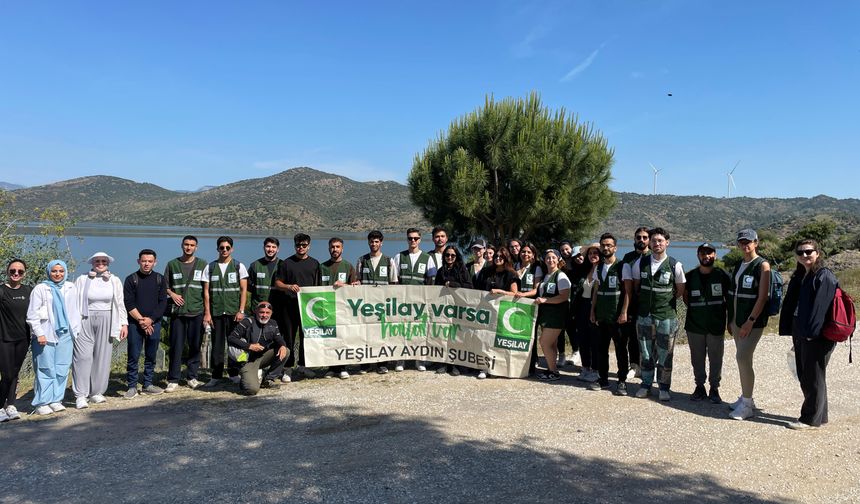 ADÜ'lü öğrenciler Yeşilay'la birlikte Latmos'u keşfetti!