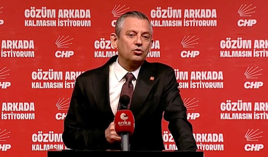 Özgür Özel’den Aydınlı parti temsilcilerinin konuşmasına tepki!