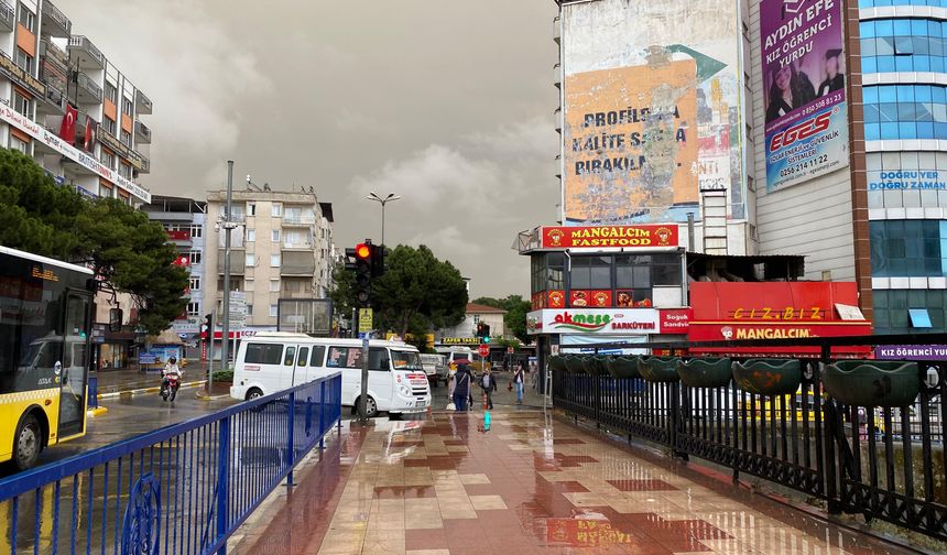 Aydınlılar yağmurlu bir hafta sonu geçirecek