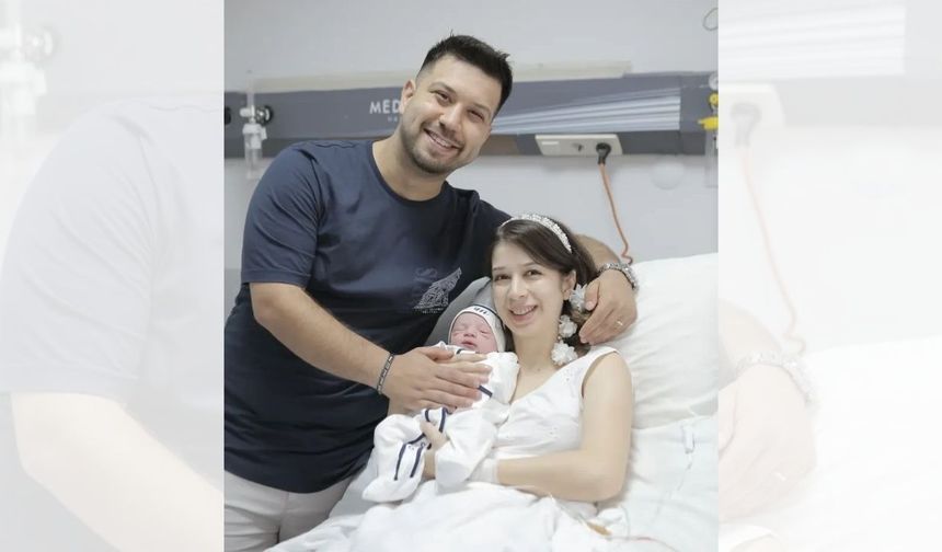 İsmail ve Simge Örs çiftinin mutlu günü: Can bebek dünyaya geldi!