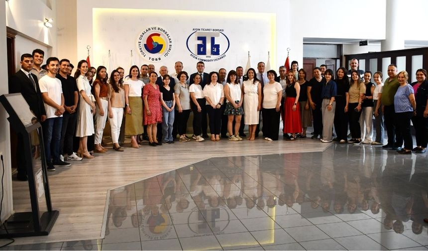 Aydın Ticaret Borsası’nda bayramlaşma merasimi gerçekleştirildi