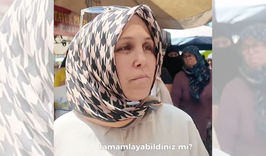 Bayram alışverişi yapamayan bir vatandaş: "Bir çorap bile alamadım"