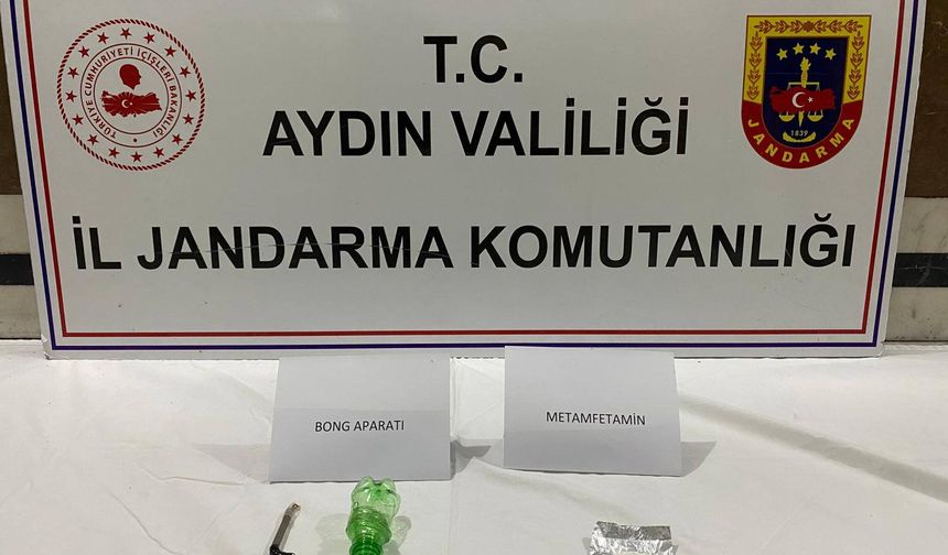 Aydın'da bir şahsın üzerinde uyuşturucu bulundu