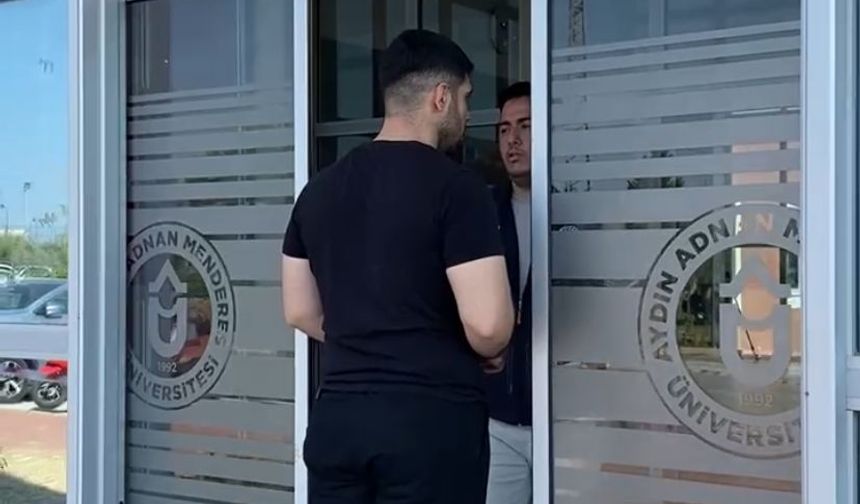 Aydın'da sınava geç kalan öğrenci içeri alınmadı