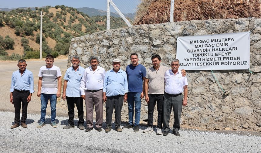Sultanhisar muhtarlarından Başkan Çerçioğlu’nun çalışmalarına tam not