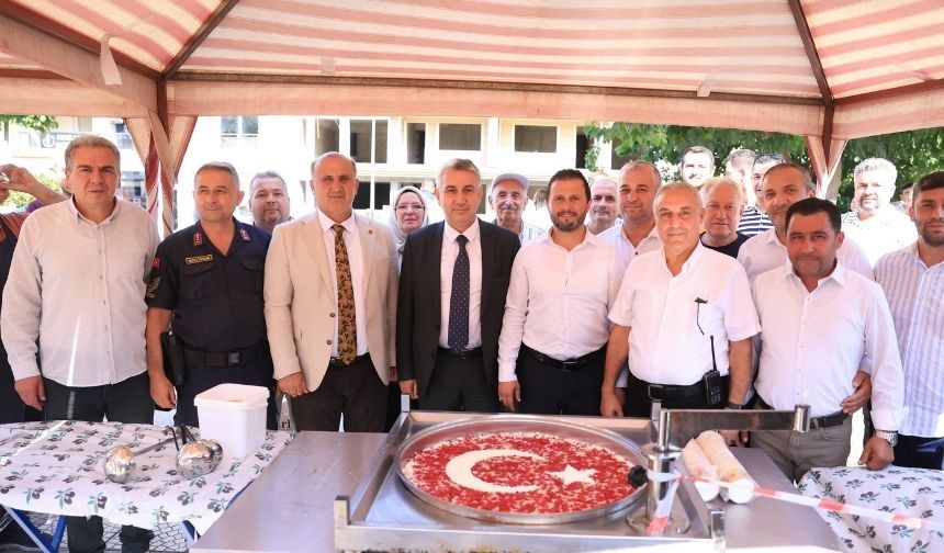 İncirliovalılar aşure hayrında buluştu