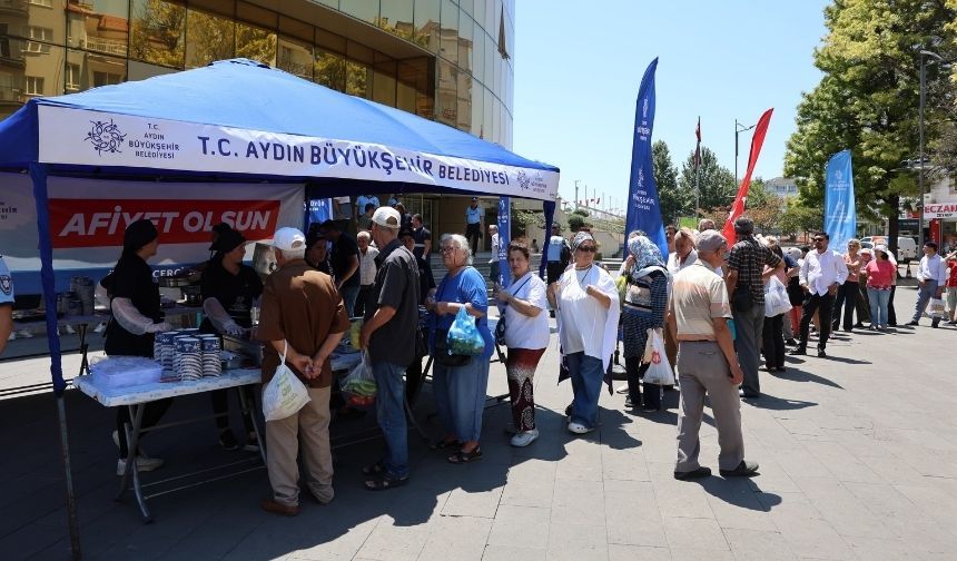 Aydın Büyükşehir Belediyesi'nden aşure hayrı