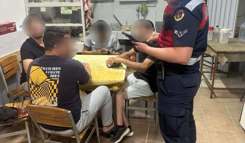 Köşk'te jandarmadan huzur denetimi