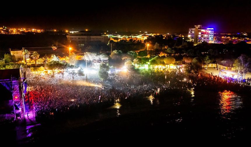 Milyonfest Didim, ilk yılında büyük coşku ve rekor katılımla gerçekleşti