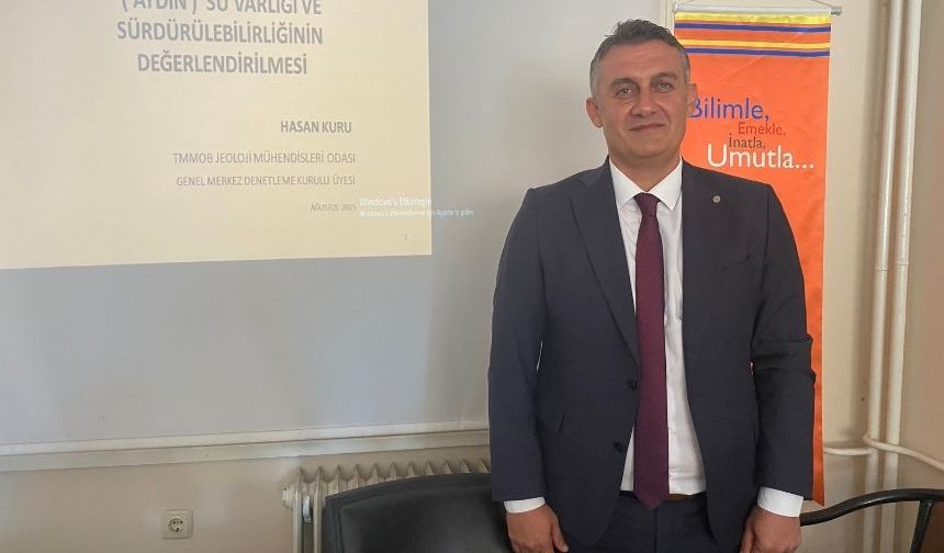 Hasan Kuru'dan Aydın'a susuzluk uyarısı!