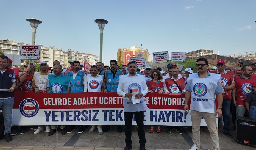 Memur Sen Aydın: Adil ve acil çözüm bekliyoruz