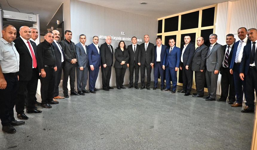 Başkan Çerçioğlu’na Şoförler Odası'ndan ziyaret