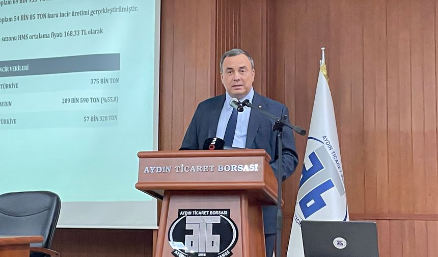 Aydınlı incir üreticisi, Kuru İncir Sektör Toplantısı'nda bir araya geldi