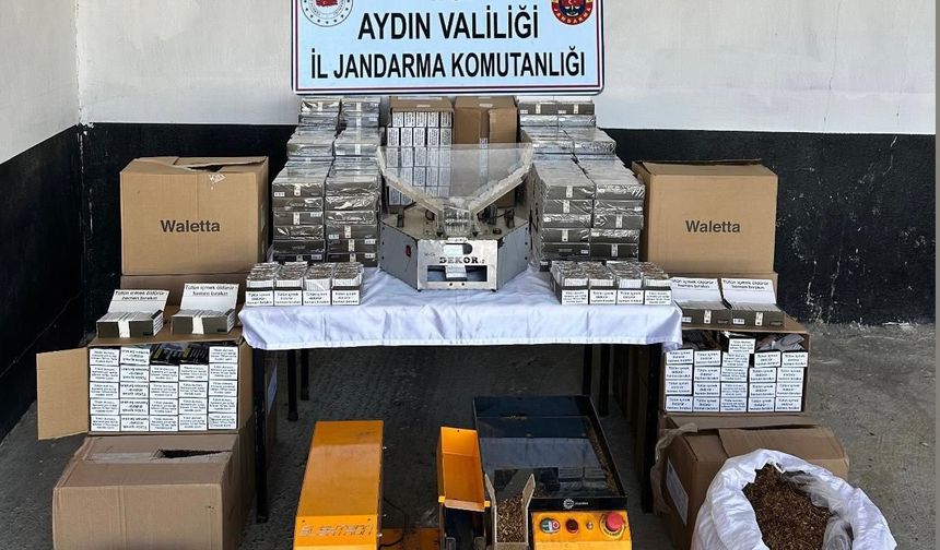 Söke'de sigara kaçakçılarına operasyon!