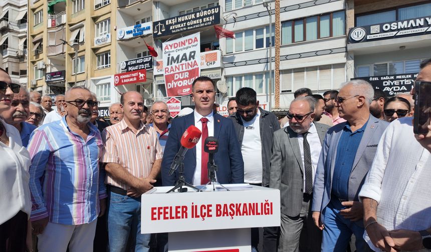 CHP'li Kemerci, "Efeler’de güçlü dayanışmayı ve direnci örgütlemek için adayım"